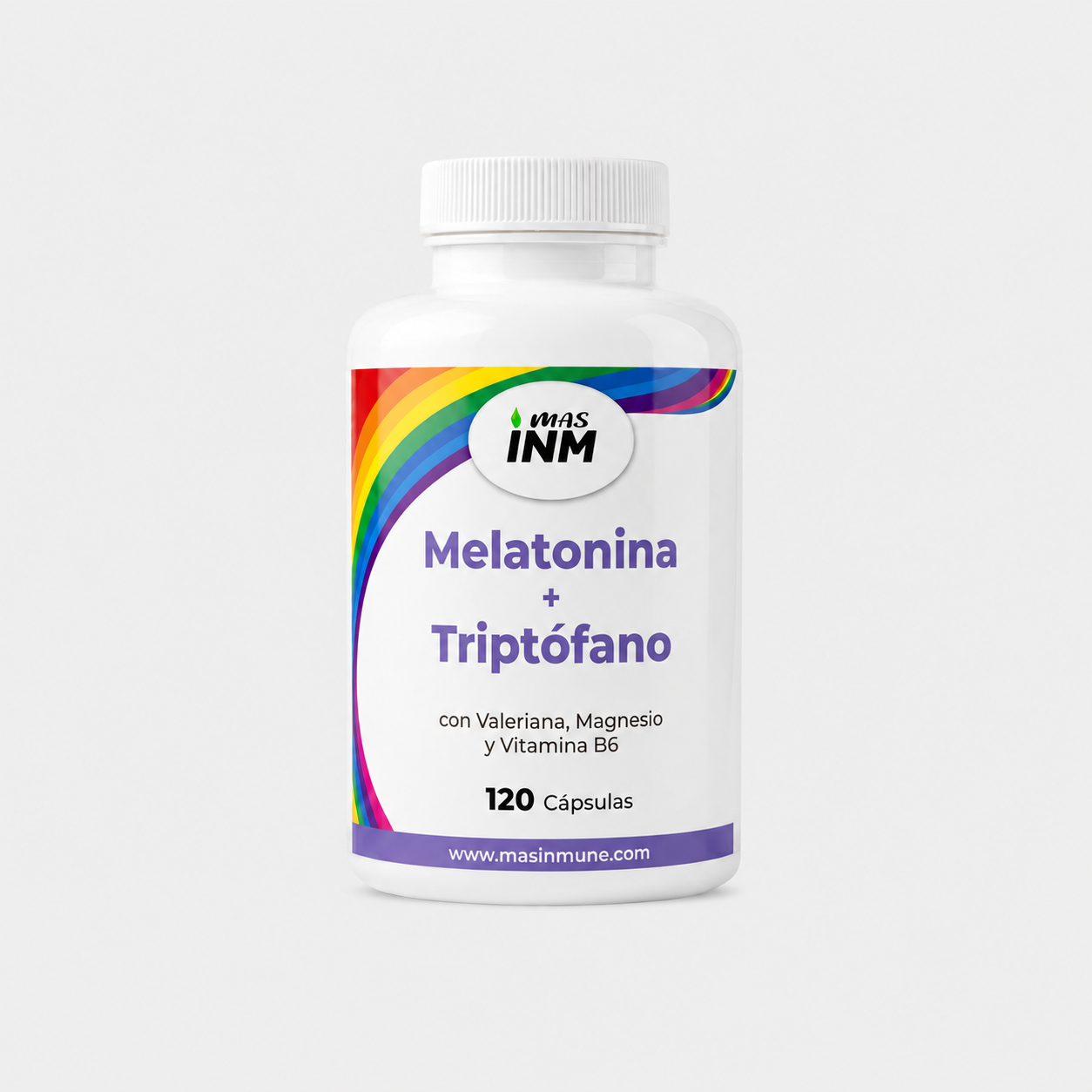 MELATONINA + TRIPTÓFANO - 120 Cápsulas