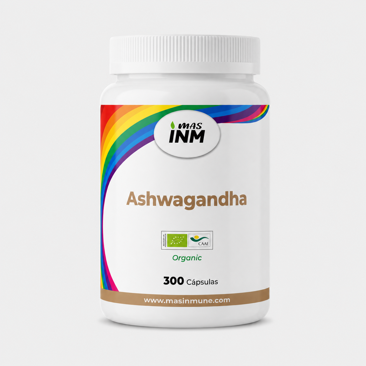 ASHWAGANDHA ECOLÓGICA – 300 Cápsulas