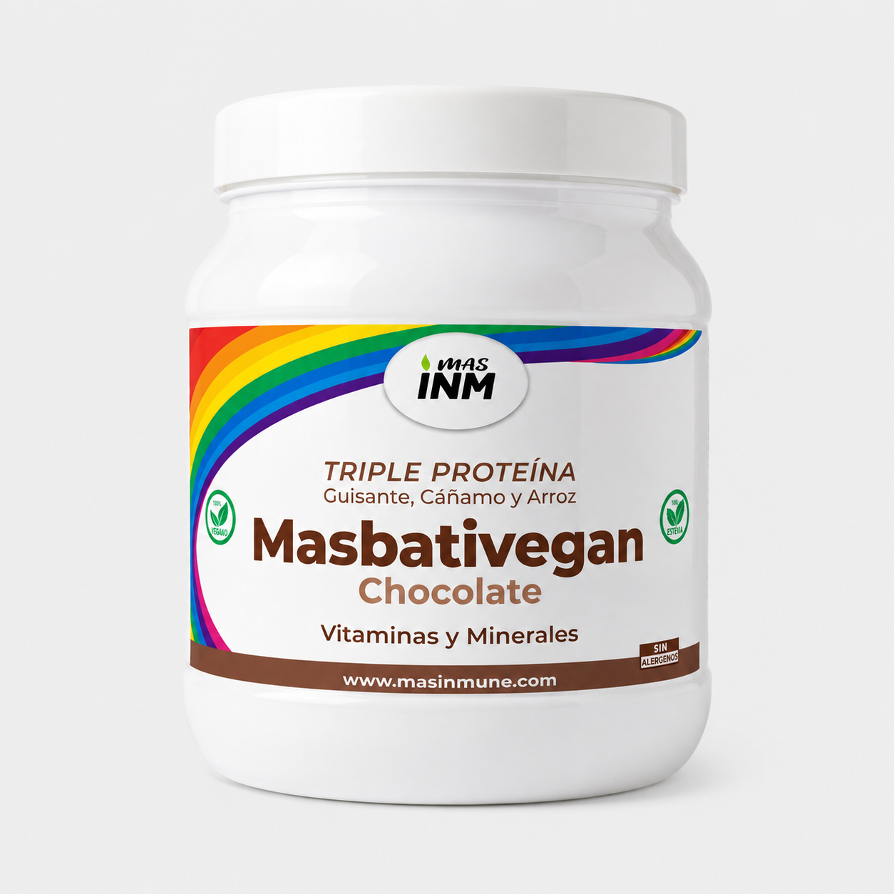 MASBATIVEGAN PROTEIN - 500 Gramos