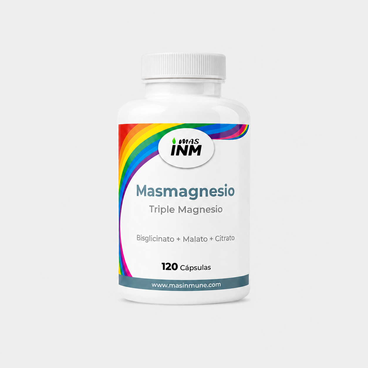 MASMAGNESIO Triple Magnesio - 120 Cápsulas