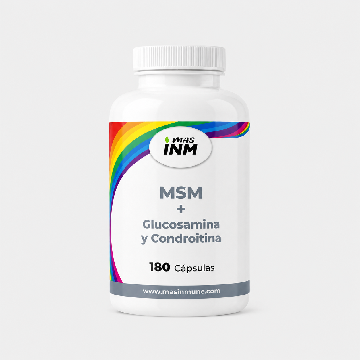 MSM + GLUCOSAMINA - 180 Cápsulas