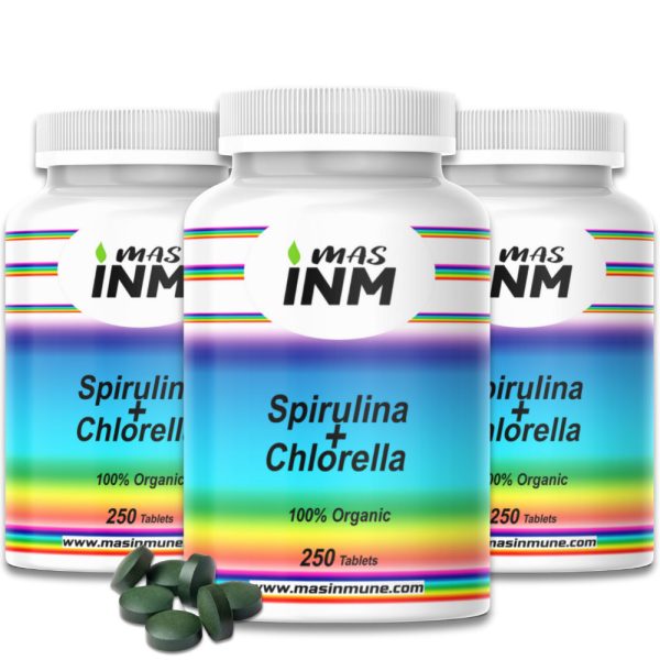 ESPIRULINA CON CHLORELLA MASINMUNE