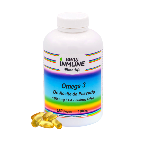 Omega 3 de Masinmune 50% EPA y 25% DHA
