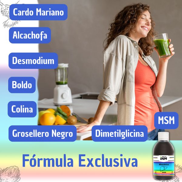 Desintoxica tu organismo de toxinas con Masdetox de Masinmune