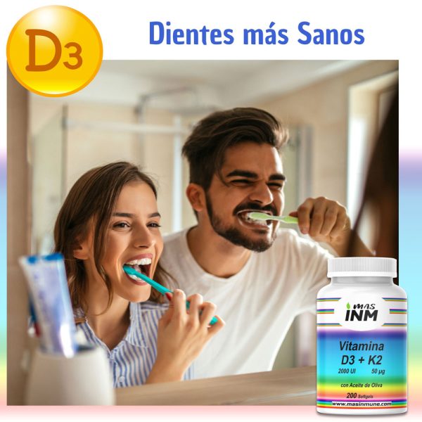 La vitamina d es buena para tener unos dientes sanos.