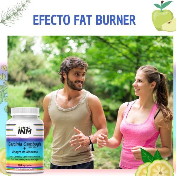 Suplemento con Garcinia Cambogia, Vinagre de Manzana y Café Verde – Energía, detox y control de peso.