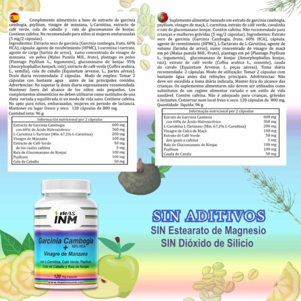Garcinia cambogia para adelgazar y bajar de peso
