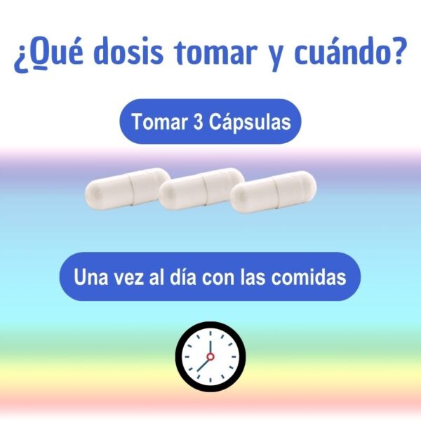 Instrucciones de consumo de MASCÚRCUMA