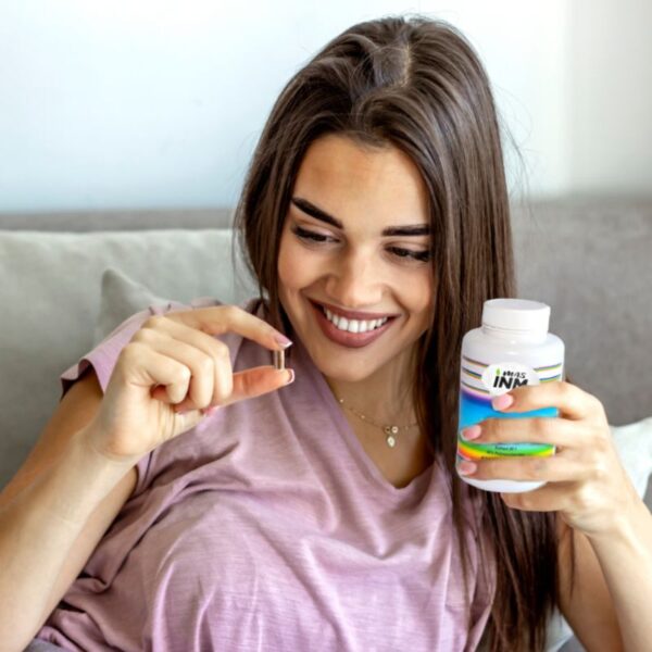 Reishi Ganoderma 650 mg suplemento natural para sistema inmunológico y estrés