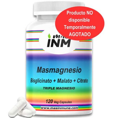 MASMAGNESIO Triple Magnesio - 120 Cápsulas