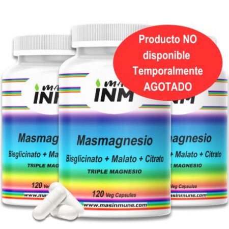 Pack Ahorro MASMAGNESIO Triple Magnesio - 360 Cápsulas