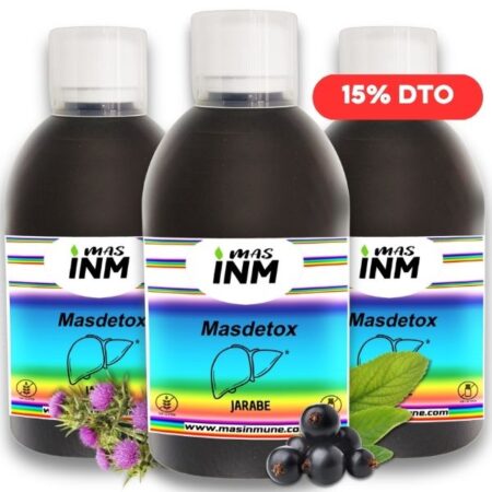 Jarabe Masdetox Hígado 500ml para desintoxicación hepática