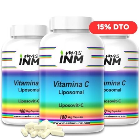 Mas actividad y salud con vitamina c liposomal de Maisnmune. Patente Liposovit