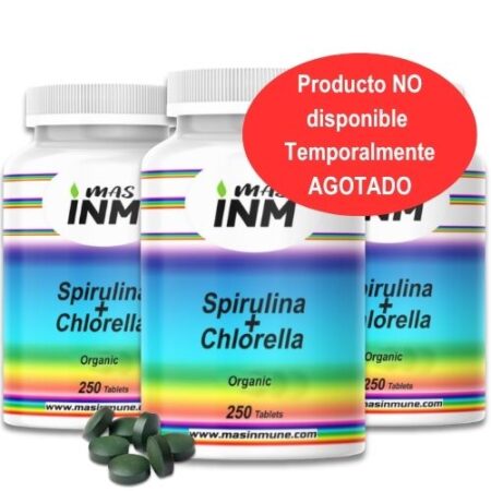Pack Ahorro de ESPIRULINA + CHLORELLA - 750 Comprimidos