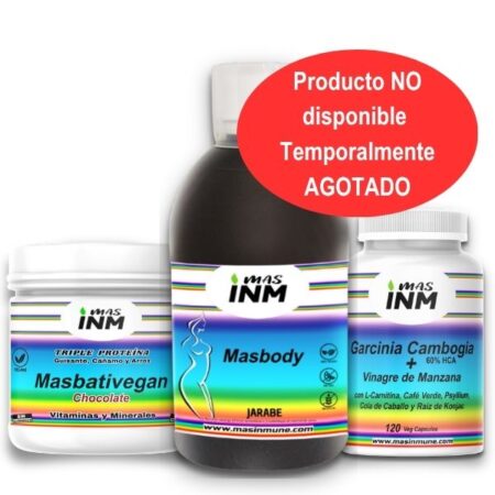 Pack MASDIETA: MASBATIVEGAN + MASBODY + GARCINIA CAMBOGIA