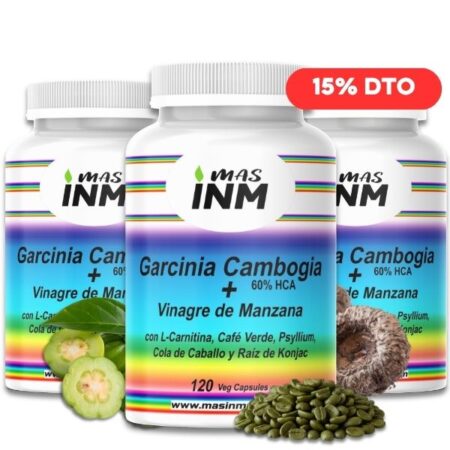 Fórmula completa con Garcinia Cambogia, Psyllium, Vinagre de Manzana y más – Apoya el control de peso y la salud digestiva.